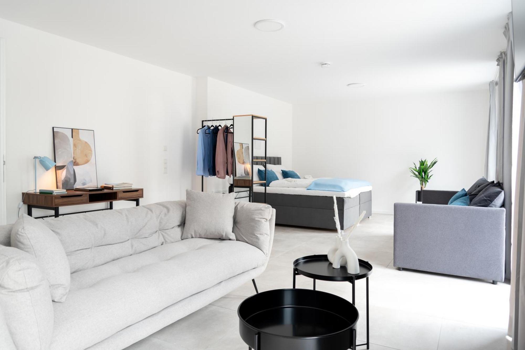 Moonliving Boutique Apartments By Munich Eching  Bagian luar foto